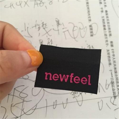 Customized High Density Clothing Name Label Clothing Label Woven Label