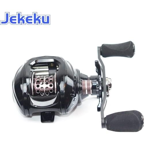 JEKEKU NEW BFS Baitcasting Fishing Reel Magnetic Brake System Max Drag 4KG 17+1 BB 6.3:1 Japan NMB BB for Trout Bass Pike Perch
