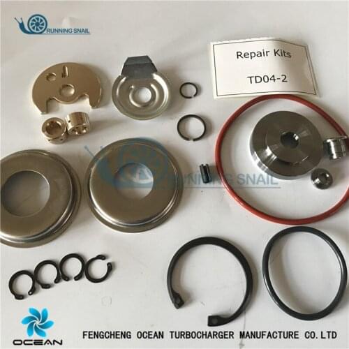 TURBOCHARGER REPAIR REBUILD KITS TD04 49377 4D56 49377-01400 FOLAT BEARING/ TRUST BEARING / RING /NUT 49377-04200 Subaru Forest
