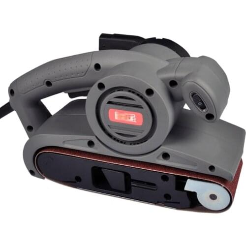 New Small Portable Metal Belt Plane Woodworking Grinder Sander Polishing Machine Power Tool