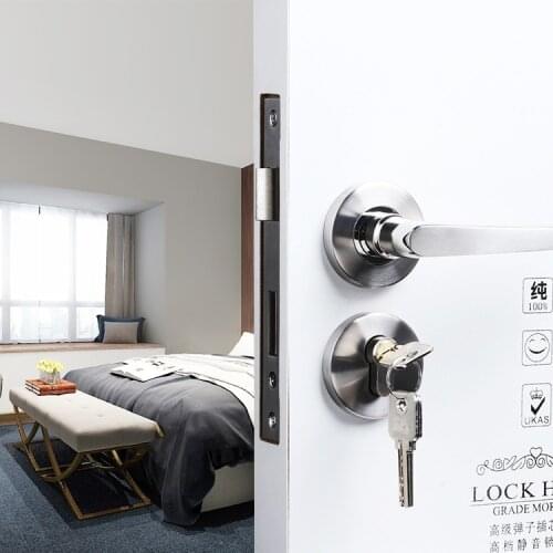 The new split mute door lock, bedroom door bathroom mechanical door handle handle lock