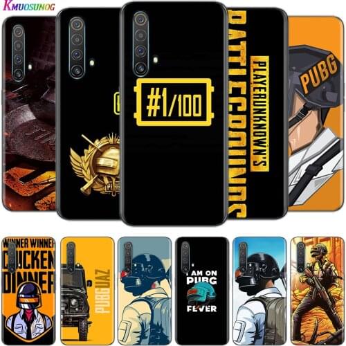 Transparent Cover Game PUBG For OPPO AX7 A1K A93 A92 A73 A72 A53S A52 A32 A31 A9 A11 A7 A5 2020 Phone Case