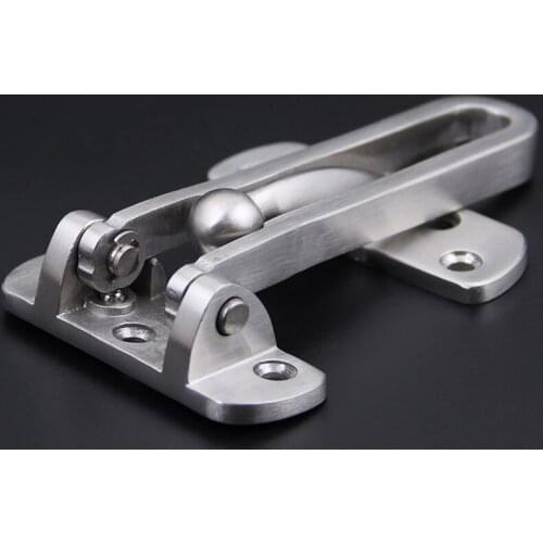 Door security buckle/lock, 304 stainless steel casting, Anti-theft deduction chain, bolt Wooden doors security, anti-lock CP410