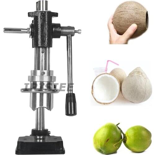Manual Coconut Opening Machine Green Coconut Knife Drill Machine Coconut Opener Coconut