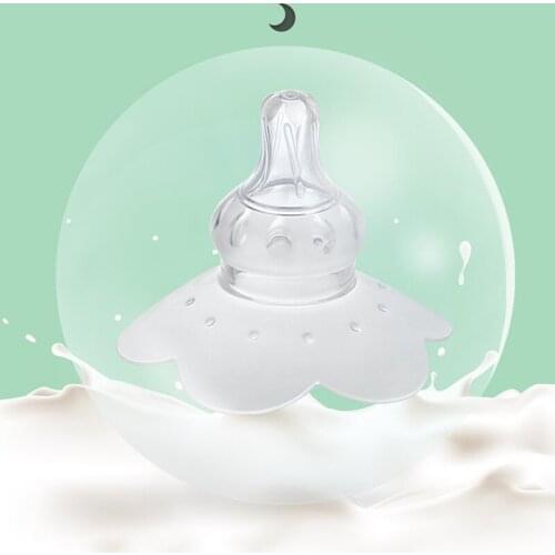 Petal Shaped Silicone Cover Mother Feeding Supplies Transparent Nipple Protectors 1Pcs Breast Pad Breastfeeding