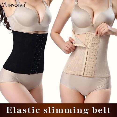 ATHVOTAR Corset Belt Sports Fitness Reduce Belly Body Shaper Waistband Waist Shapers Modeling Strap Reductive Girdle