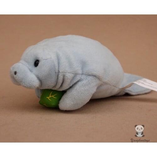 Super Soft Plush Manatee Doll Toy Real Life Animals Dugong Dolls Baby Birthday Gifts Toys Stores