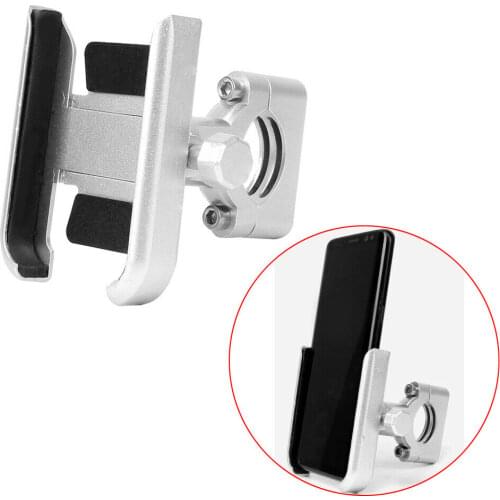 Rubber Motorcycle Motorbike Bicycle Handlebar Cell Phone GPS Mount Mobile Phone Holder Universal Accessories