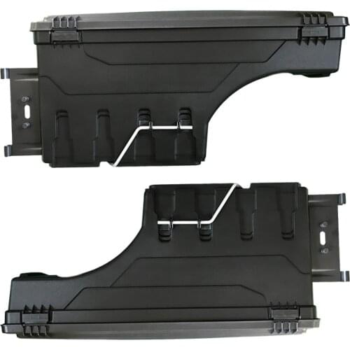 Exterior auto accessories rear trunk cover storage tooling box fit for ranger T6 T7 T8 pickup car parts