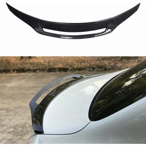 For Mercedes CLS W257 Real carbon fiber Car Tail Wing Decoration Rear Roof Spoiler For Benz CLS200 CLS300 2017-2020 GT Style