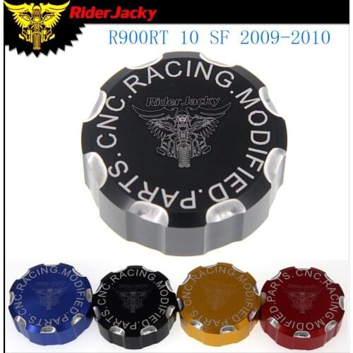 Motorcycle CNC Rear Brake Master Cylinder Reservoir Cap Cover For BMW R900 RT R 900RT R900RT 10 SF 2009-2010