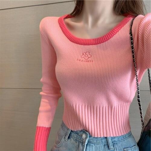ZAWAHIKI Women's Knitted T-shirts