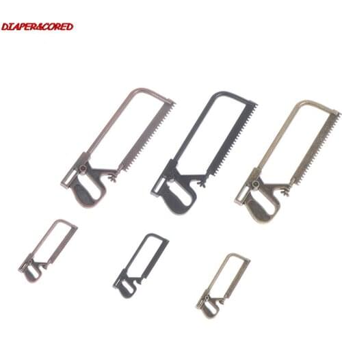 1/12 Doll House Miniature Alloy Saw Simulation Tool Model Toys For Mini Decoration Dollhouse Accessories
