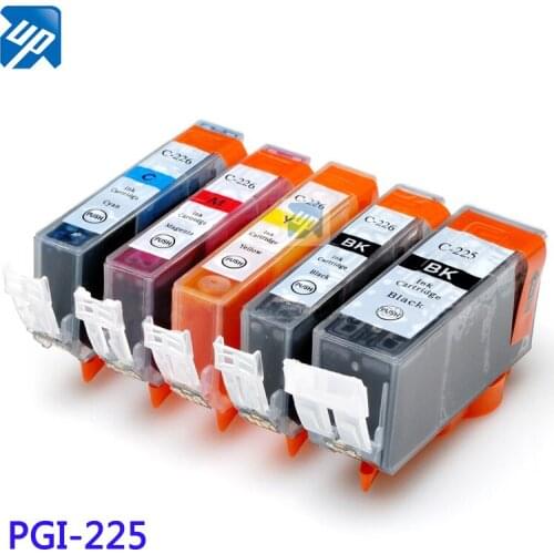 15 New PGI-225 Ink Cartridges for Canon Pixma MG5120 MG5220 printer with chip full ink