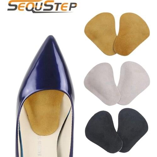 2 pairs Leather Arch Supports Forefoot Pads for Women High Heels Sandals Insert metatarsal Massage Foot Care Shoes Insoles Sole
