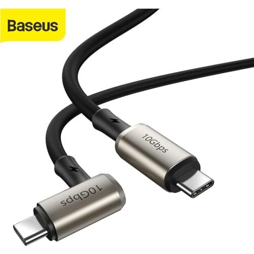 Baseus PD 3.1 100W USB C to Type C Cable Quick Charge 4.0 Fast Charger Cord For MacBook iPad Pro 4K@60HZ USB-C Type-C HDMI Cable