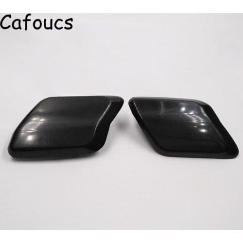 Cafoucs For Ford Mondeo 2007-2012 Car Front Bumper Headlight Water Spray Nozzle Jet Cover Cap
