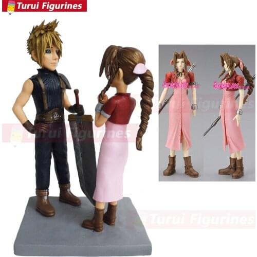 Final fantacy action figure handmade polymer clay custom ceramic wedding cake toppers cartoon figure cat figurine sasuke mini