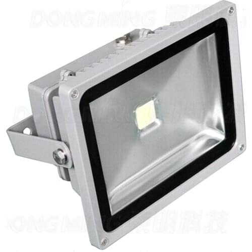 HOT SALE 15pcs white waterproof IP65 50W led spotlight RGB AC85-265V 5000LM high lumen outdoor LED Flood Light bulb