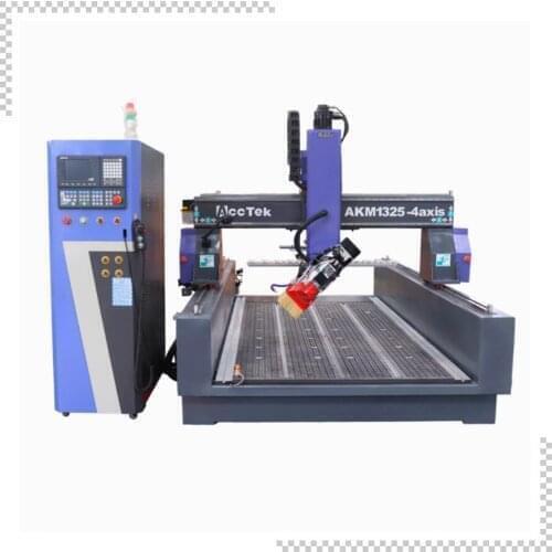 China Low Cost Swing Spindle Cnc Router with Syntec Controller for Wood Plastic Aluminium Composite Plastics & Composites