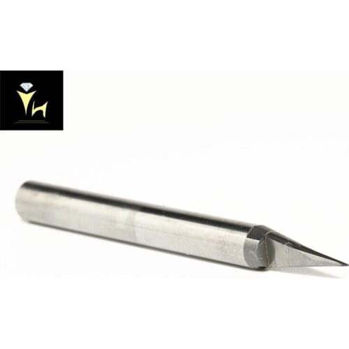 MCD 45 Degree V Shape CNC Engraving Diamond Tools Engraver For Jewellery ( Diamond Width: 0.25-12mm )