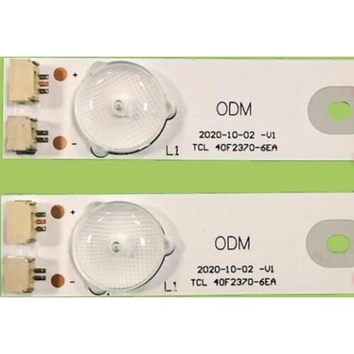 New 40 PCS/lot 6LED LED Backlight strip for For TCL 40f2370 Toshiba Dl4061 40F2370-6EA E312177 006-P2K1793B NF5XE9 4C-LB4006-YH3