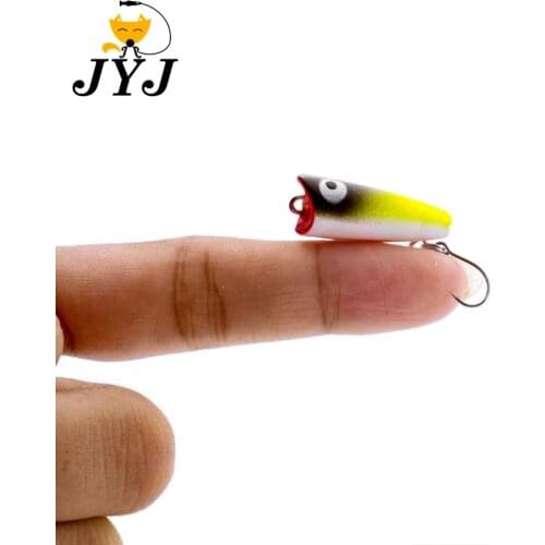 New 2.7cm 1.5g 1PC mini popper Arrival Hot Sale Minnow Hard Fishing Lure Bait Fishing Tackle Artificial Lures Bait