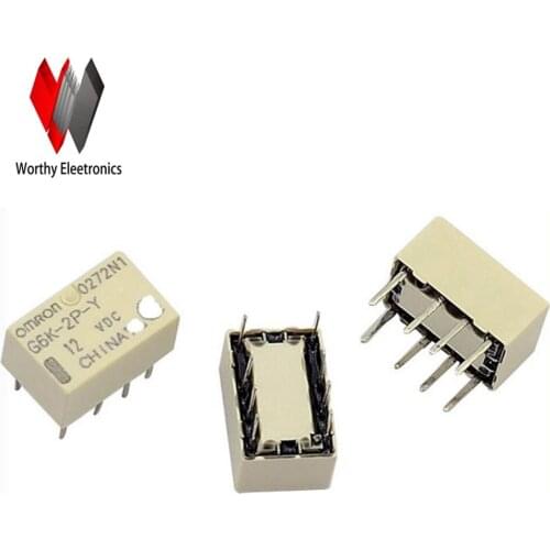 Wholesale 10pcs/lot relay G6K-2P-Y-12VDC