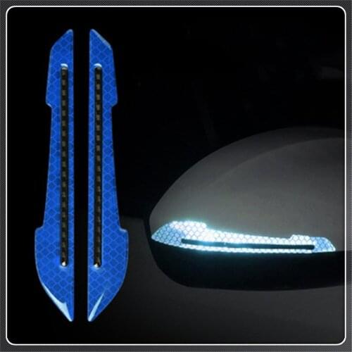 Car Reflective Strip Rearview Mirror Reflective Tape for Renault Latitude Laguna Frendzy 20 Megane Kadjar Sand-up Ondelios