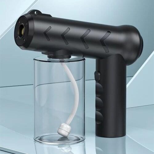 Portable USB Rechargeable Nano Atomizer Electric Wireless Disinfection Sprayer Handheld Home Disinfection Steam Spray Gun 380ml