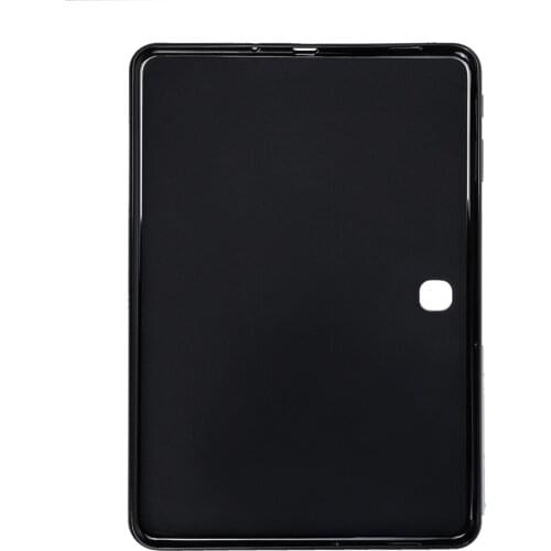 QIJUN T583 Silicone Smart Tablet Back Cover For Samsung Galaxy Tab Advanced 2 2019 10.1 inch SM-T583 Shockproof Bumper Case