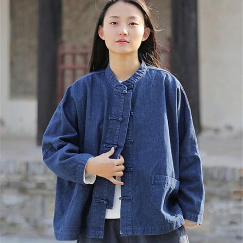 Женские джинсовые куртки QATURALAN China At AliExpress