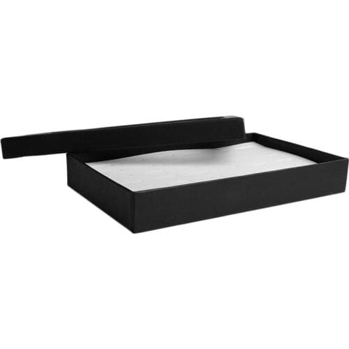 R2LE 36 Slots Ring Jewelry Display Storage Box Tray Showcase Organiser Earring Holder