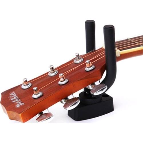 Adjustable Guitar Hook Black General Wall Guitar Hanger Support Guitar Stand Guitar Accessories Musical Instrument