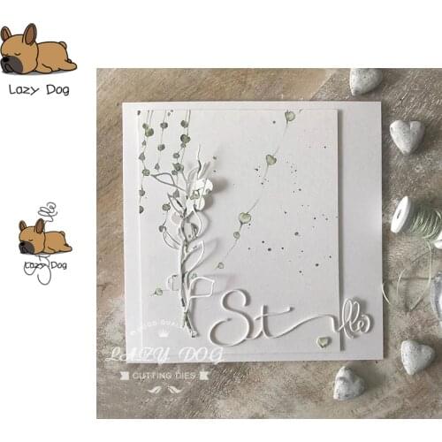 Stille German Letters Metal Cutting Dies Scrapbooking Stencil Decorative Craft Embossing Die Cuts Card Making New Dies For 2019