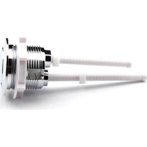 38/48/58mm Dual Push Button Universal Flush Toilet Seat Water Tank Valve WC Double 2 Rods Bathroom Toilet Water Switch