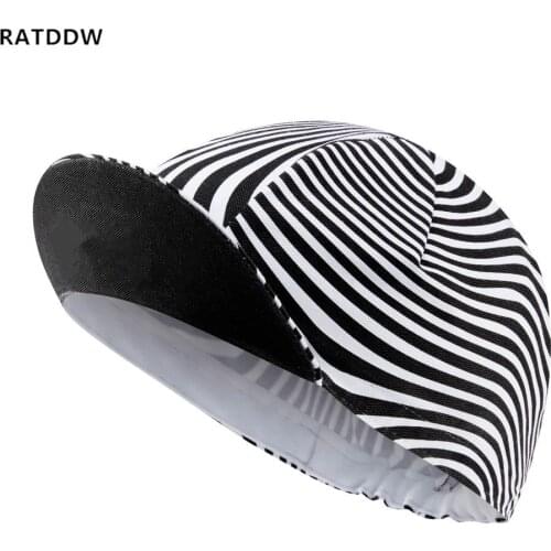 Zebra Pattern Cycling Caps Hat MTB Mountain Road Bike Helmet Cap Anti-sweat Breathable Men Women Bicycle Caps Clothing Hat