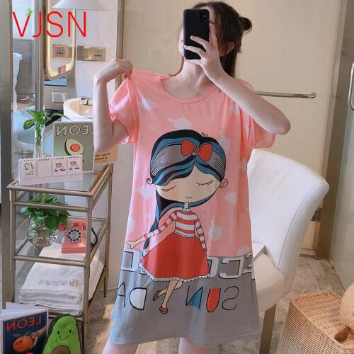 Женские ночные рубашки VJSN China At AliExpress