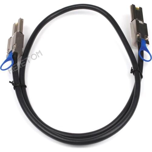 External Mini SAS 4x SFF-8088 26Pin to SFF 8088 26Pin Data Cable Support 6gbps Band 1M/100CM