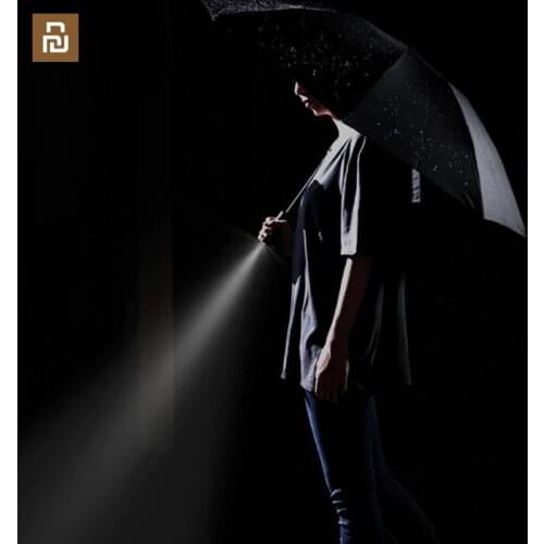 Youpin 90fun fully automatic reverse folding lighting umbrella sunscreen anti-ultraviolet umbrella ultra light umbrella