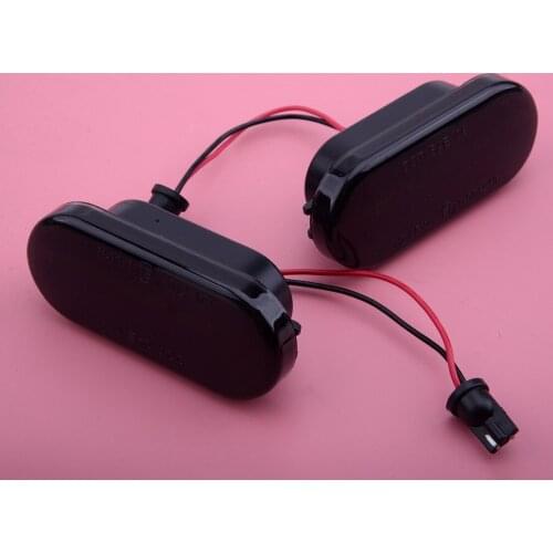 1 Pair Dynamic Turn Signal Light LED Side Fender Marker Sequential 4M5A13K309AA 14805294 Fit for Ford Fiesta MK6 Focus Skoda VW