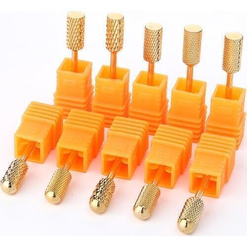 1 PC Tungsten Carbide Milling Cutters for Electric Nail Drill Machine Manicure Pedicure Drill Bit Polishing Tool