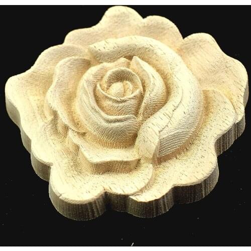 1PC Retro Wood Applique Wall Art Love and Family Vintage Home Decoration Accessories Wooden Woodcarving Decal Corner