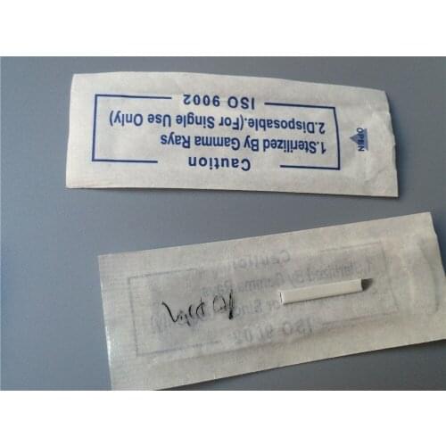 100PCS 10Pin Permanent Makeup Eyebrow Microblading for Manual Tattoo Pen
