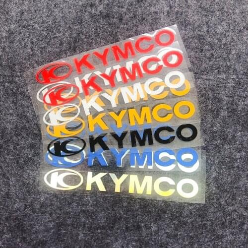 2pcs/Set Motorcycle Refit Sticker Motorbike Car Decorative Reflective Waterproof Decals Suitable for KYMCO