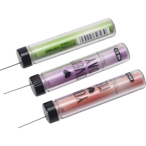 20 pcs/box Mechanical Pencil Lead 0.5mm/0.7mm HB Pencil Rod Automatic Pencil Lead Refill Writing School Stationery Supplies
