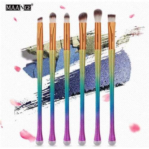 6 Sets of Series Cosmetic Brushes, Basic Portable Makeup Tools, Hit The Market High End 11.11 Hot Selling