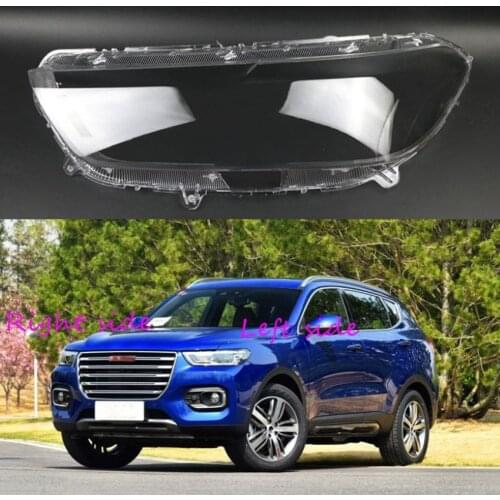Car Headlight Lens For Great Wall Haval H6 Red Label 2017 2018 2019 Headlamp Cover Car Replacement Front Auto Shell Cover