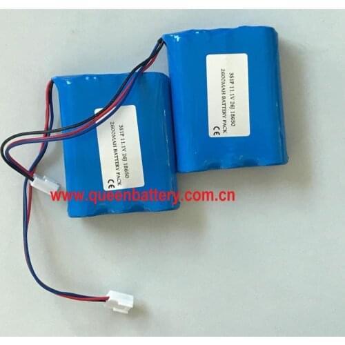 3s1p 26jt 26j 26hm 26jm 2600mah battery pack 18650 10.8V 11.1V 12.6v 2600mah with pcb/pcm with 10K NTC with TKP 2510/3 connector