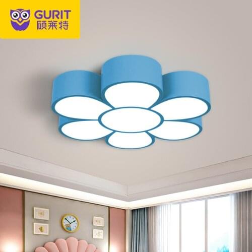 Kindergarten classroom ceiling lamp decoration creative childrens room ceiling lamp flowers led maternal and child shop park